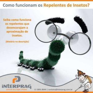 Como funcionam os repelentes para insetos?